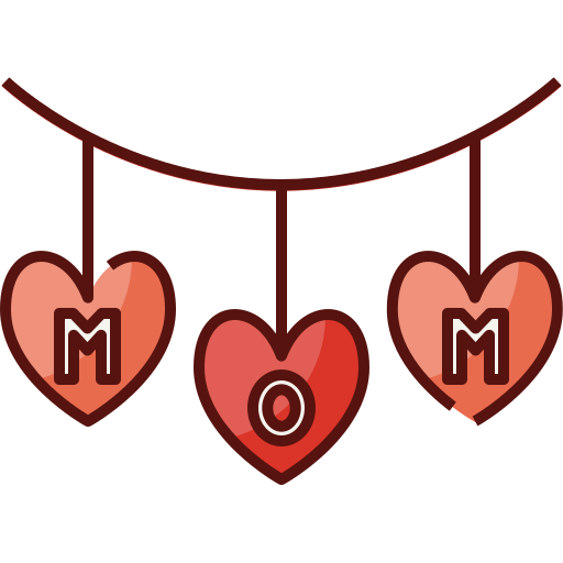 Decoration, mothers day, mother, mom, love, family, woman icon